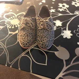 Cheetah print oxfords